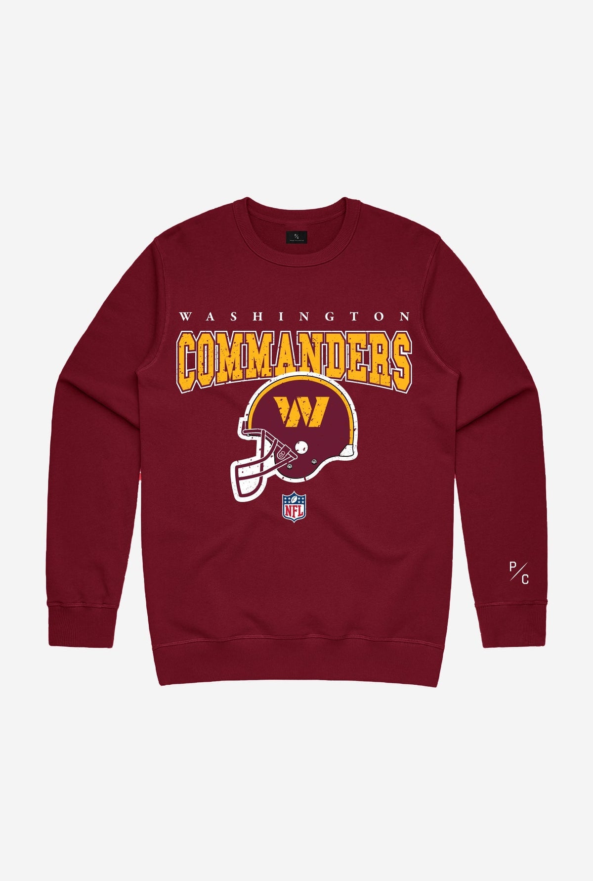 Washington Commanders Vintage Crewneck - Bordeaux