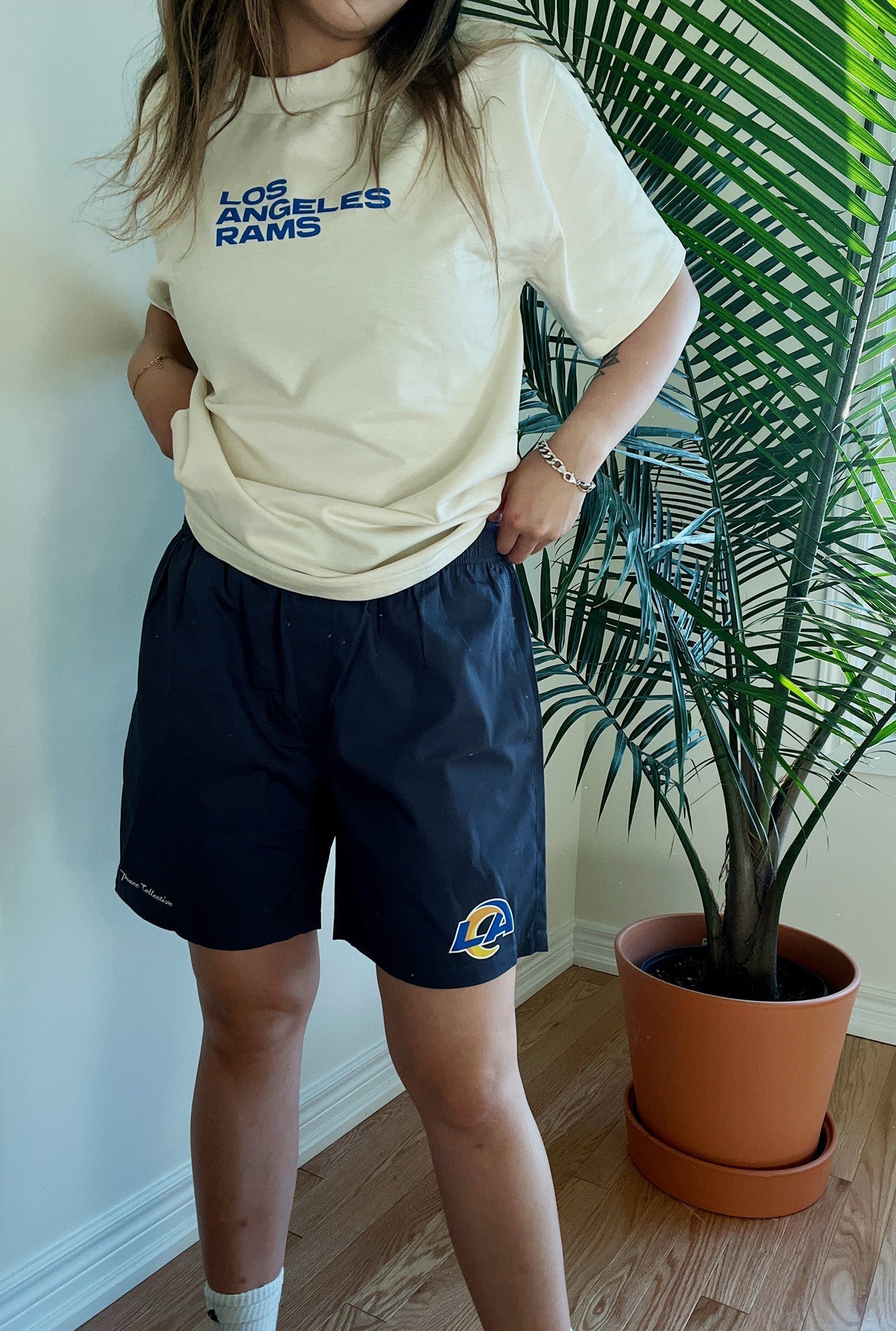 Short Los Angeles Rams - Bleu Pétrole