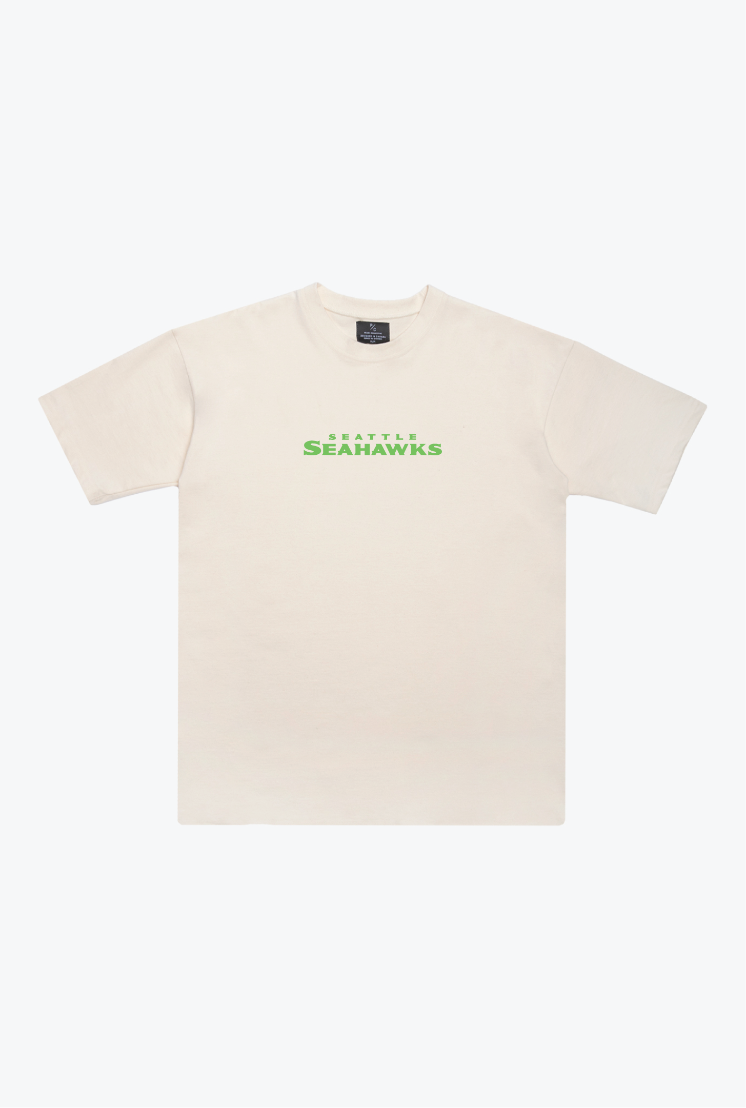 Seattle Seahawks Heavyweight T-Shirt - Ivory