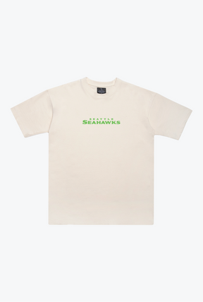 Seattle Seahawks Heavyweight T-Shirt - Ivory