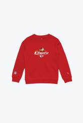 NFL x Nickelodeon Kids Embroidered Crewneck - Kansas City Chiefs