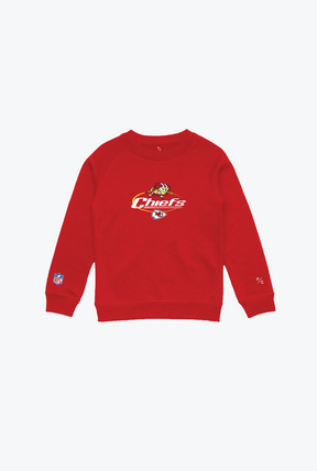 NFL x Nickelodeon Kids Embroidered Crewneck - Kansas City Chiefs