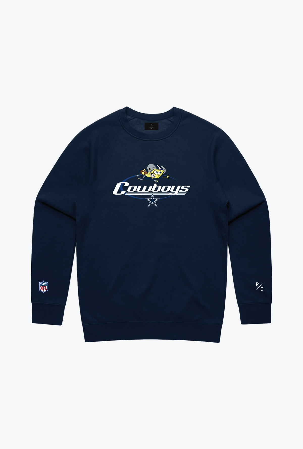 NFL x Nickelodeon Embroidered Crewneck - Dallas Cowboys