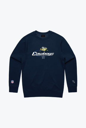 NFL x Nickelodeon Embroidered Crewneck - Dallas Cowboys