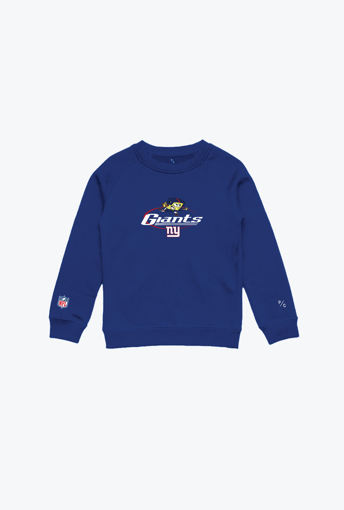 NFL x Nickelodeon Kids Embroidered Crewneck - New York Giants