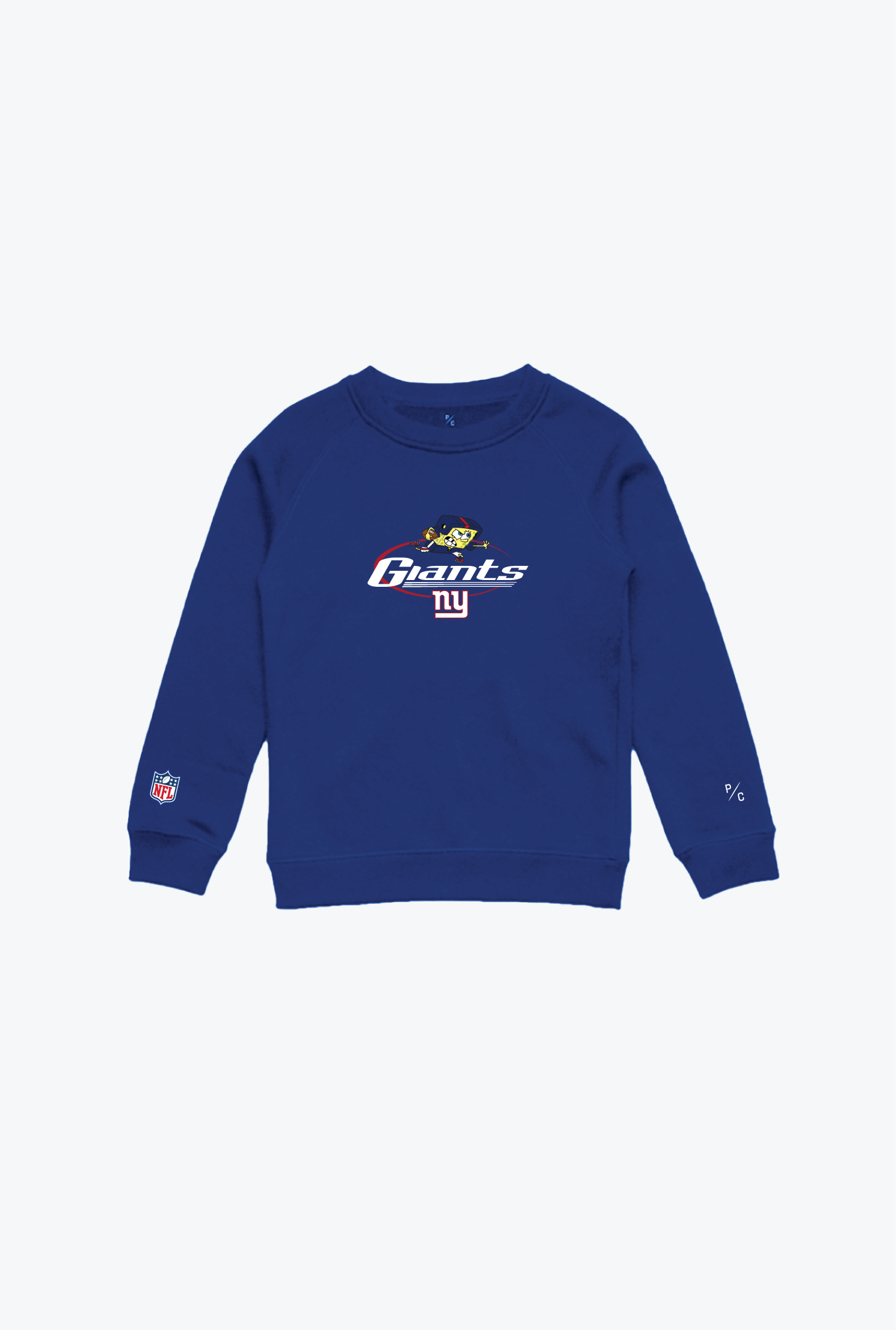 NFL x Nickelodeon Kids Embroidered Crewneck - New York Giants