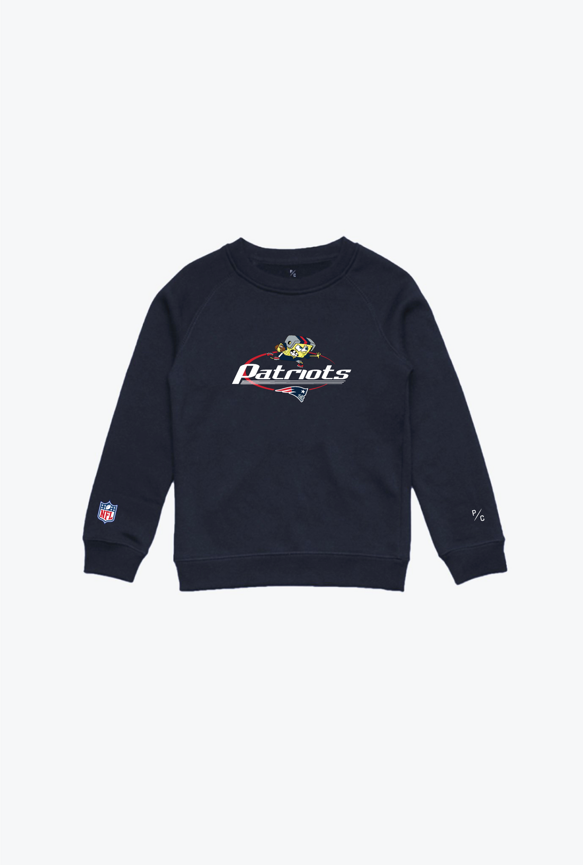 NFL x Nickelodeon Kids Crewneck - New England Patriots