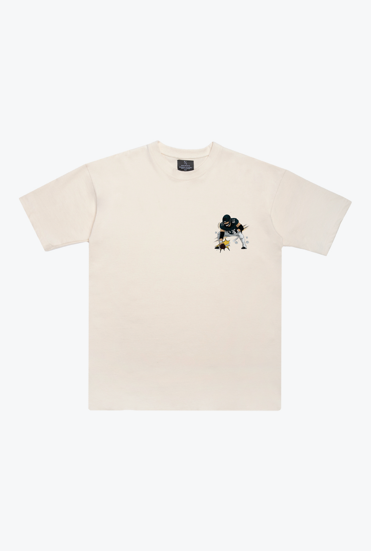 Jason Kelce Heavyweight T-Shirt - Ivory