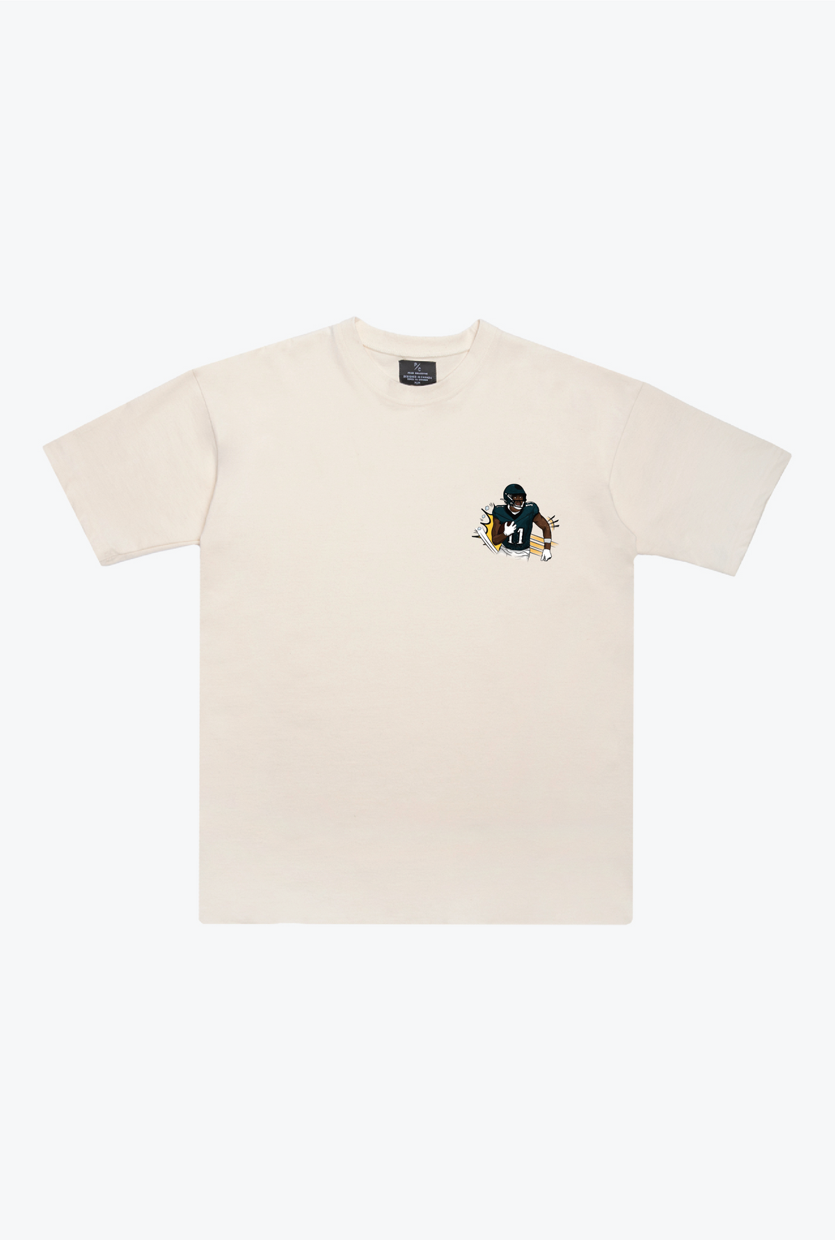 A.J. Brown  Heavyweight T-Shirt - Ivory