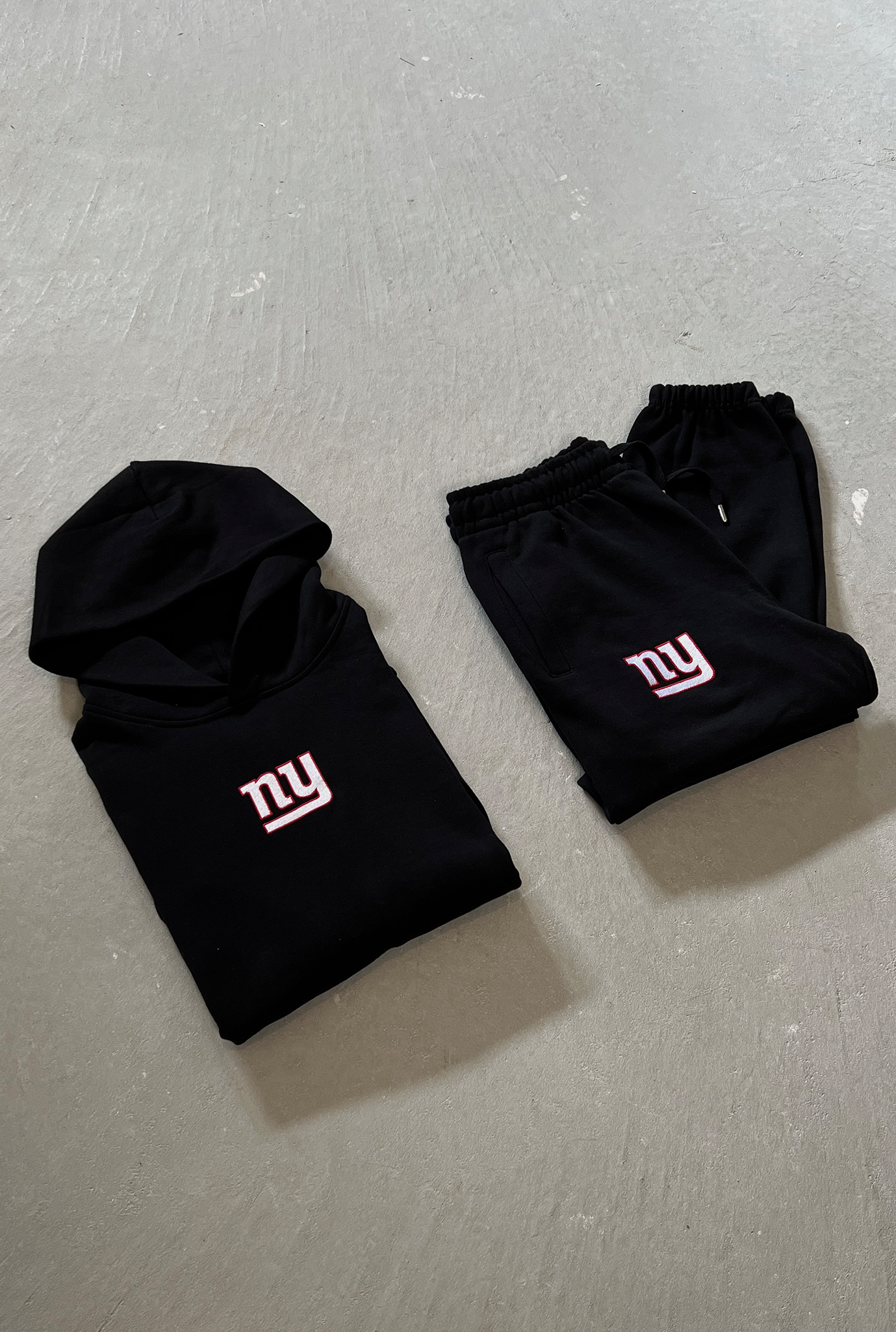 Jogging épais avec logo des Giants de New York - Noir