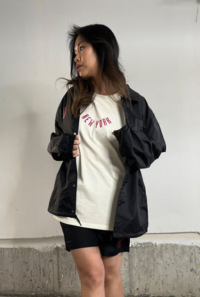 New York Red Bulls Coach Jacket - Black