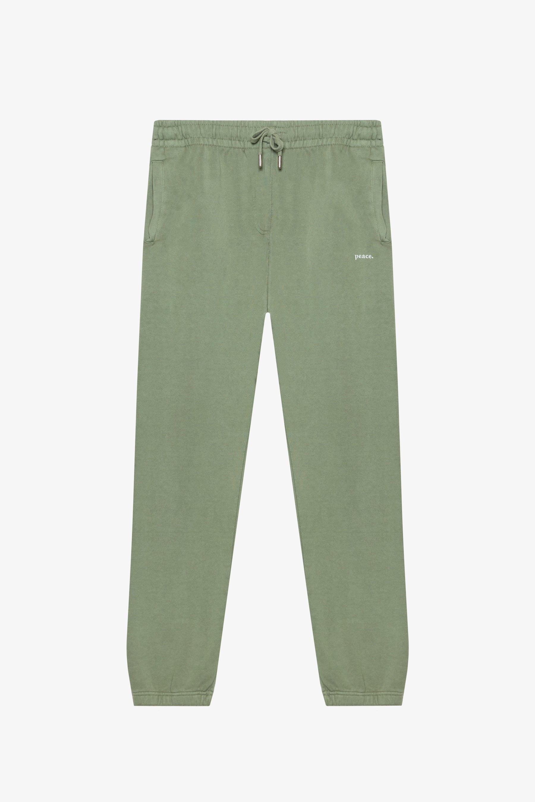 Peace Heavyweight Jogger - Oil Green