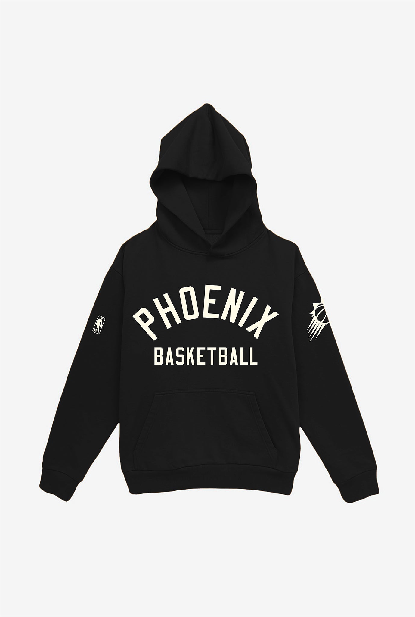 Sweat à capuche épais Phoenix Suns - Noir