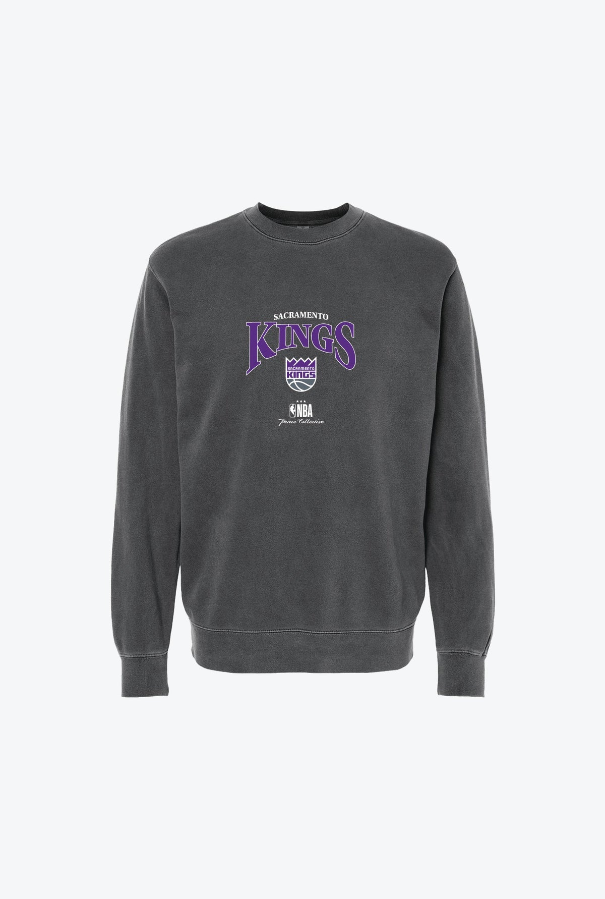 Sacramento Kings Pigment Dye Crewneck - Black
