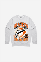 Sweat à Capuche Vintage Cooperstown Collection San Francisco Giants - Cendre