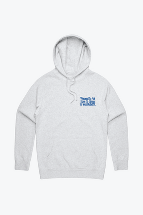 Women Do Not Hoodie - Ash Grey