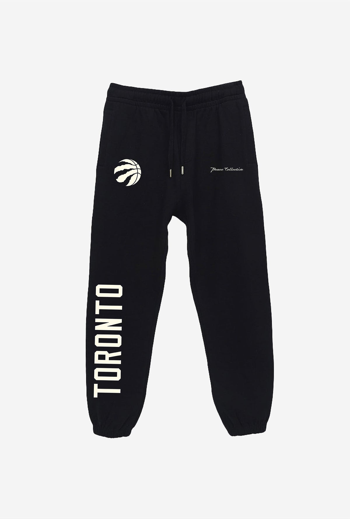 Pantalon de jogging poids lourd Raptors de Toronto - Noir