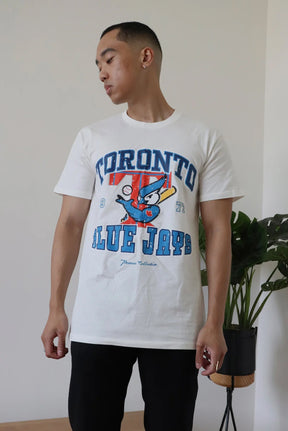 Toronto Blue Jays Vintage Washed T Shirt - Ivory