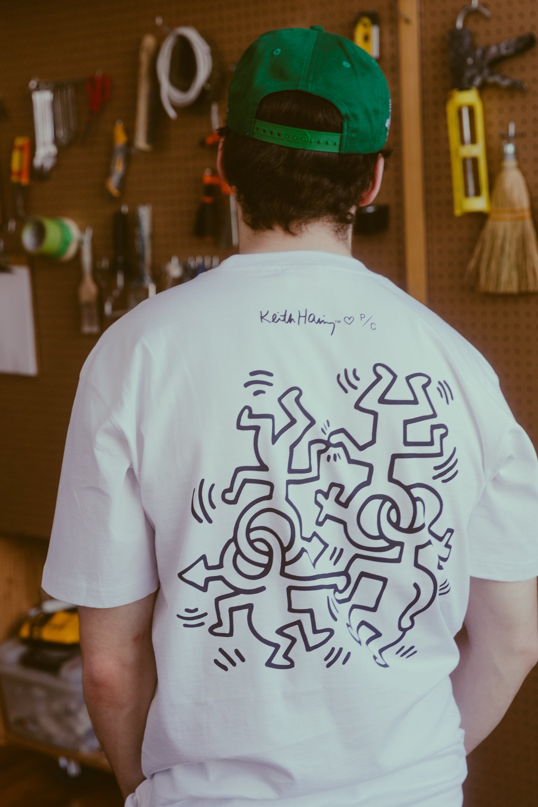 P/C x Keith Haring Heavyweight T-Shirt - White