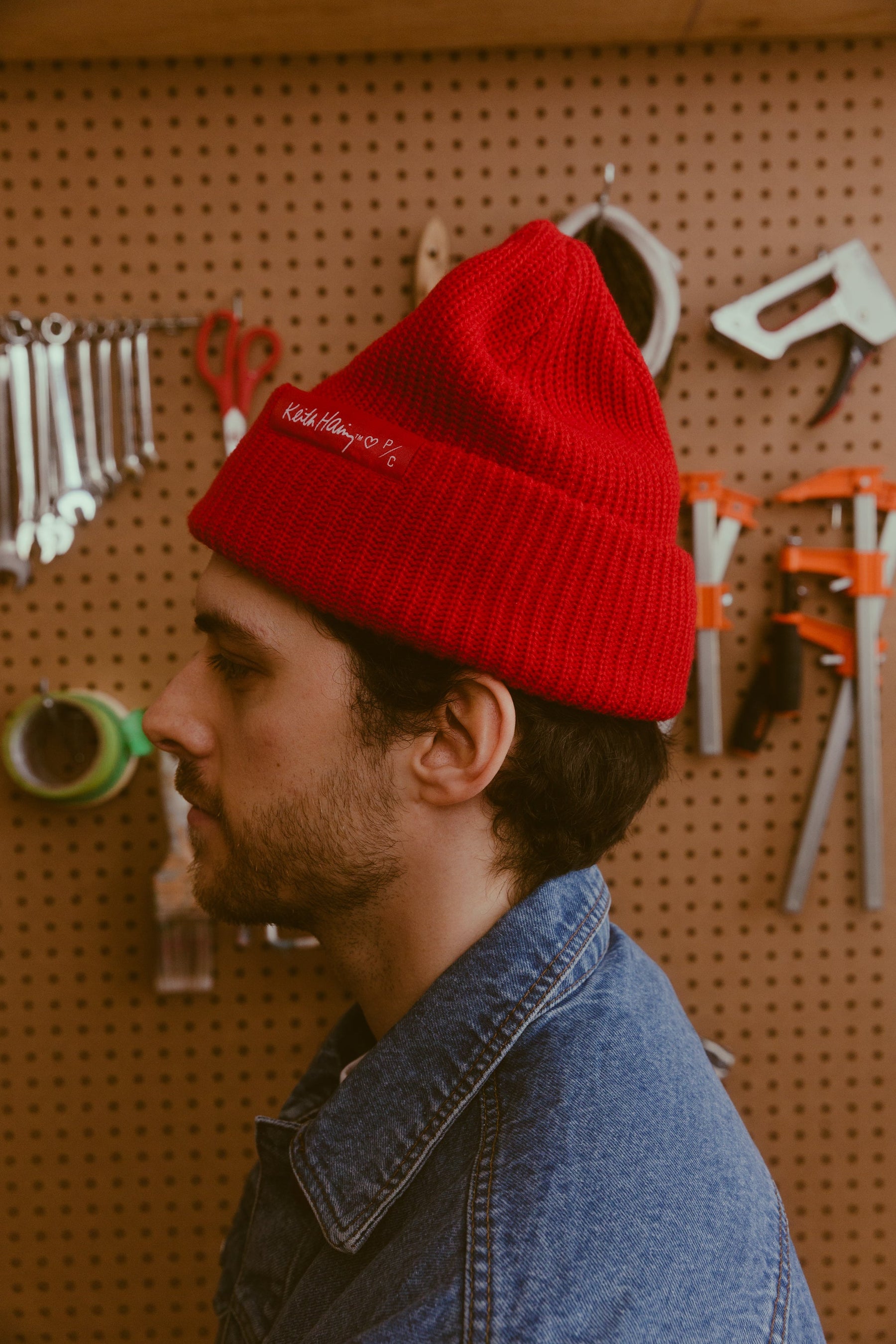 P/C x Keith Haring Toque - Red