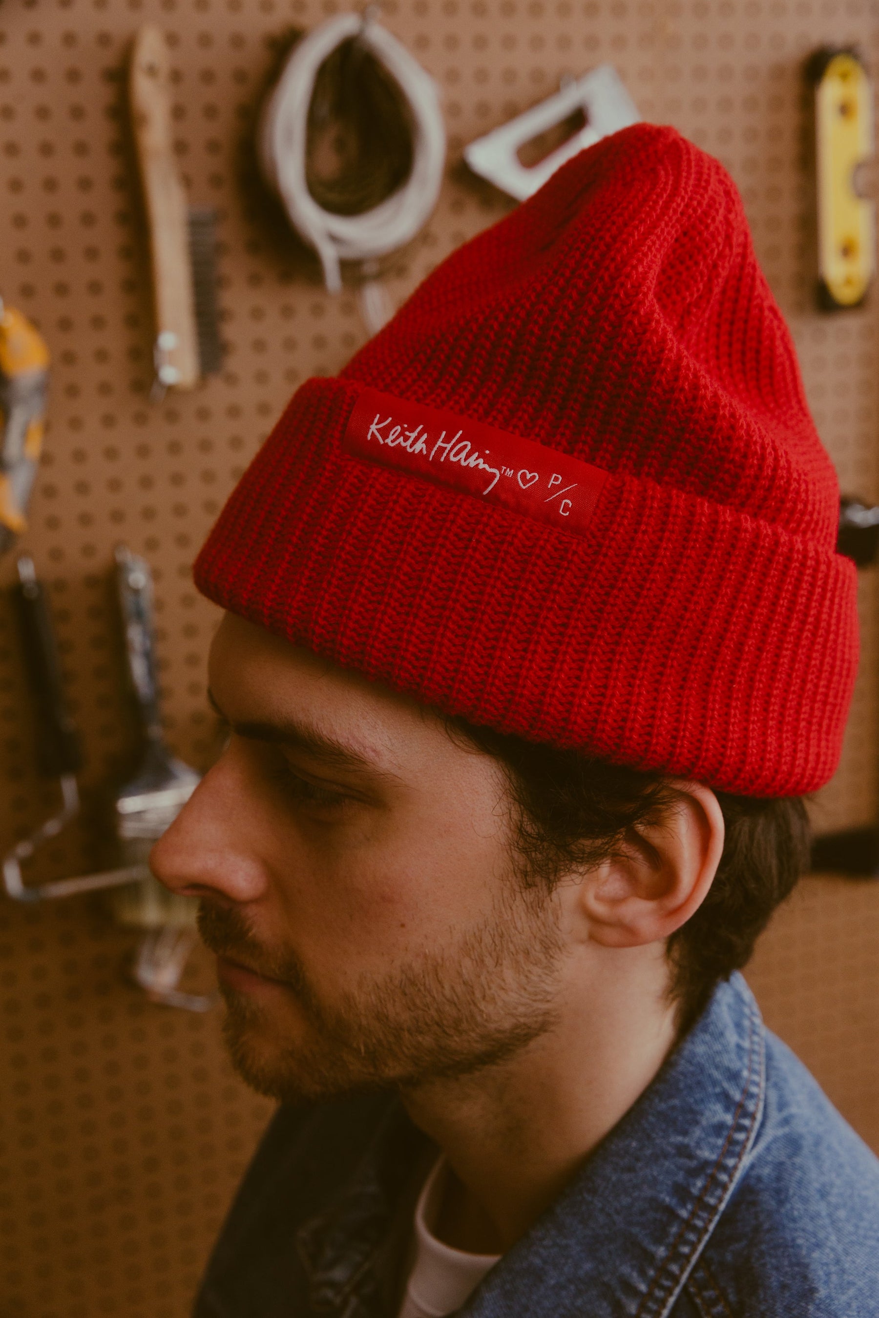 P/C x Keith Haring Toque - Red