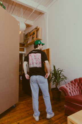 P/C x Keith Haring Heavyweight T-Shirt - Black