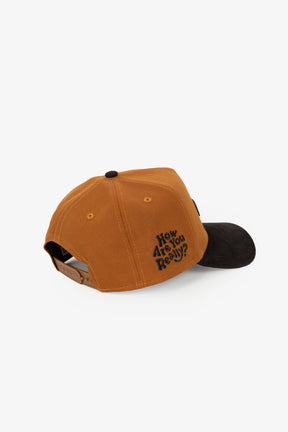 Peace How Are You Really 9FORTY Adjustable Cap - Peanut/ Black
