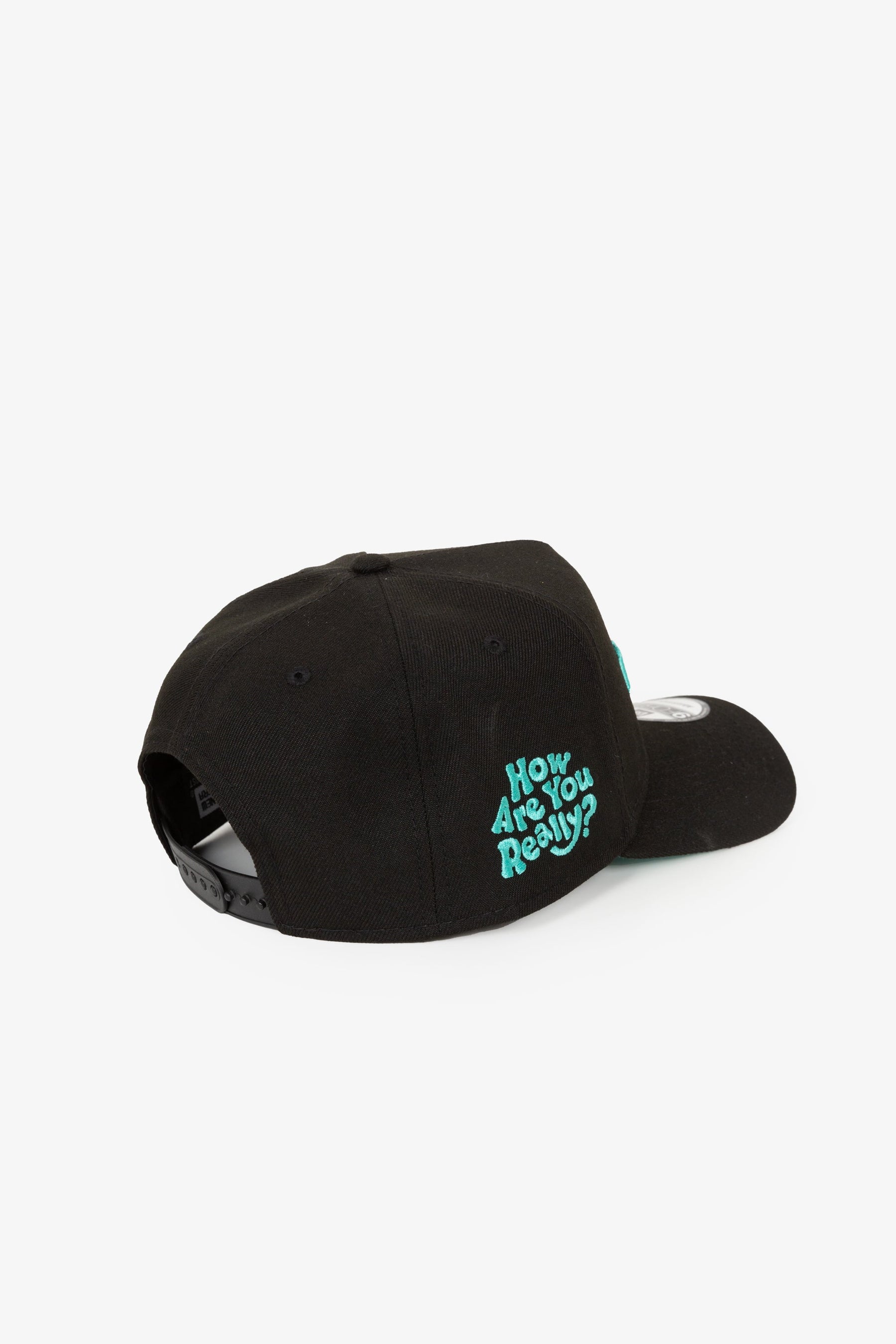 Peace How Are You Really 9FORTY Adjustable Cap - Black/ Blue Tint