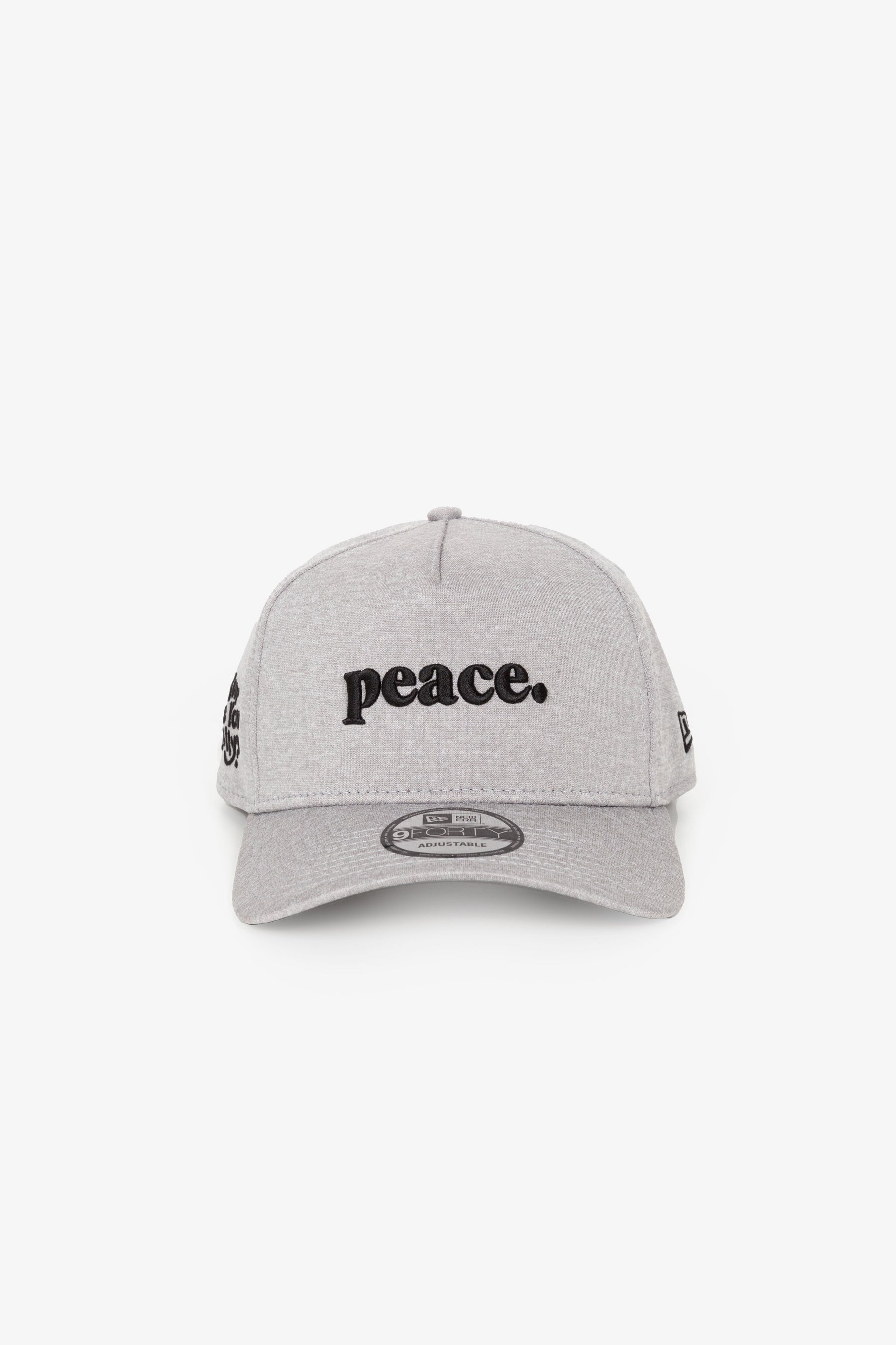 Peace How Are You Really 9FORTY Adjustable Cap - Shadowtech Grey