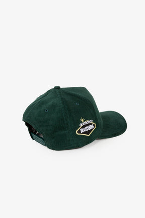 Las Vegas Raiders 9FORTY Adjustable Cap - Green Corduroy