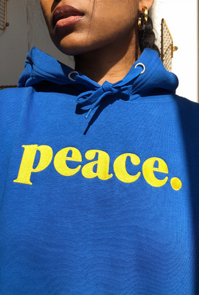 Peace Hoodie - Royal