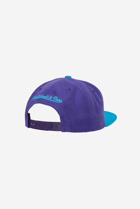 Utah Jazz Team 2 Tone 2.0 Snapback HWC - Purple/Teal