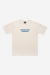 T-shirt poids lourd Golden State Warriors - Naturel