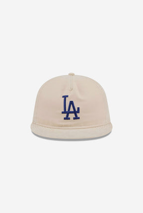 Los Angeles Dodgers Brushed Nylon 9FIFTY Snapback - Stone