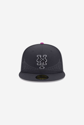 New York Mets 2024 City Connect 59FIFTY Fitted - Graphite