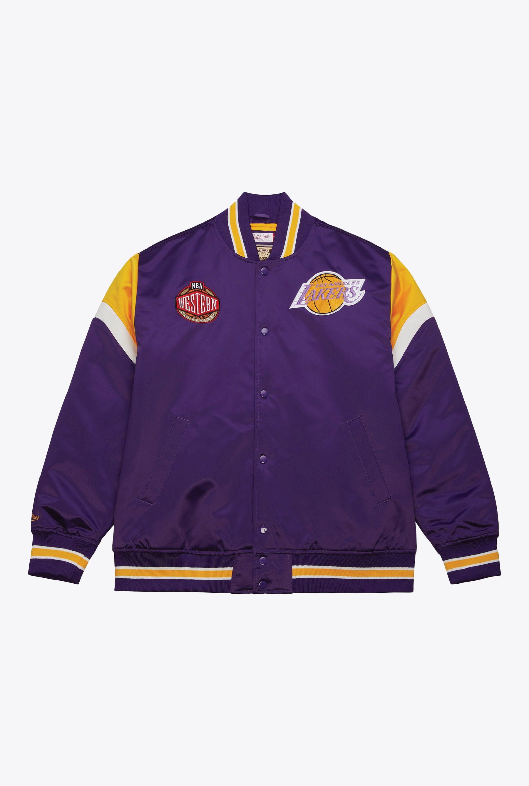 Los Angeles Lakers Heavyweight Satin Jacket