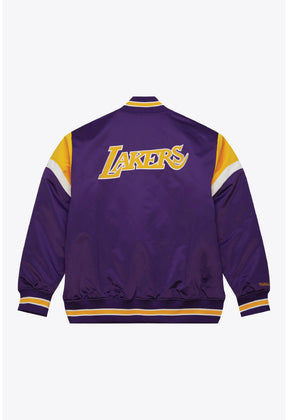 Los Angeles Lakers Heavyweight Satin Jacket