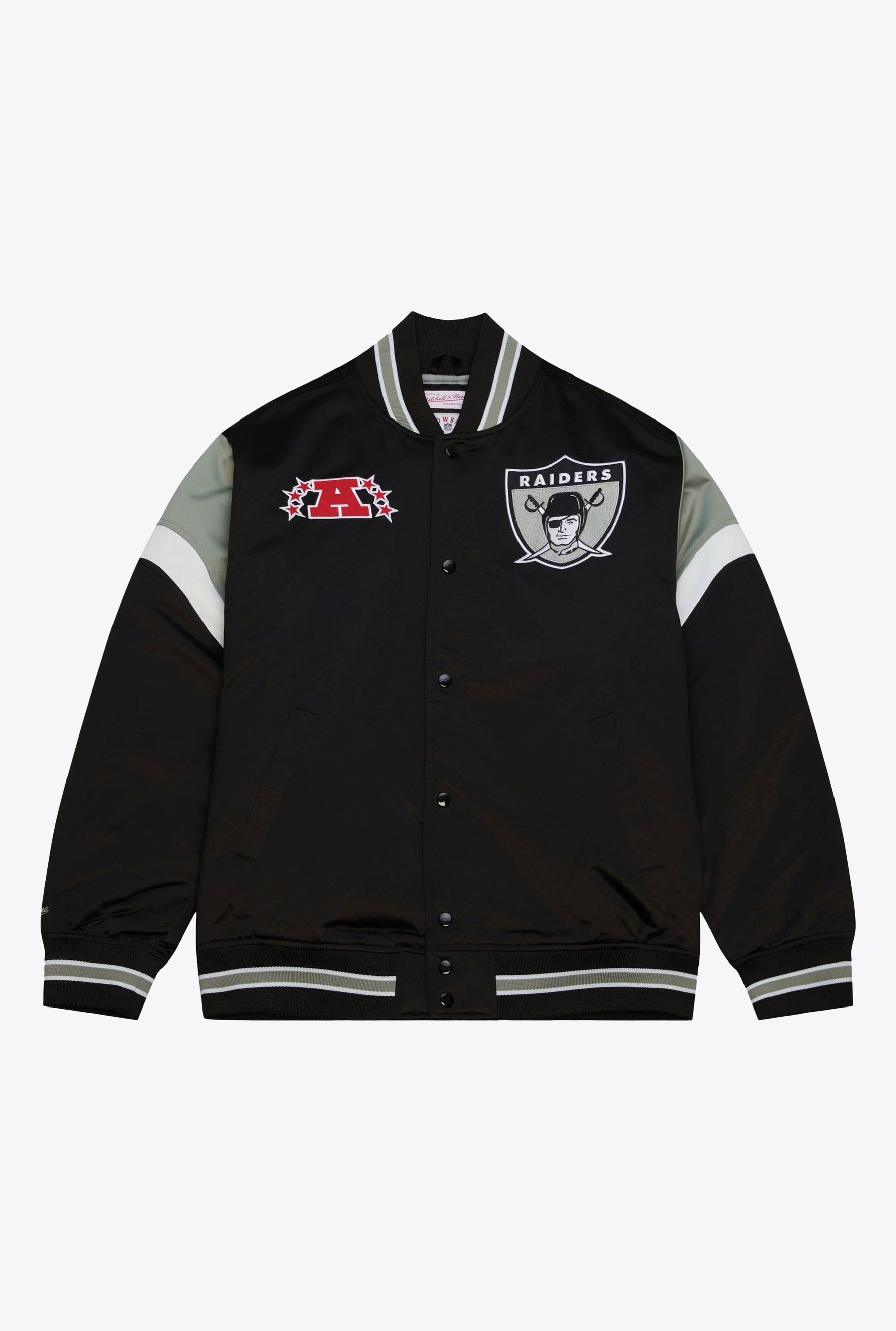 Oakland Raiders Heavyweight Satin Jacket