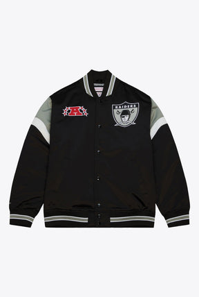 Oakland Raiders Heavyweight Satin Jacket