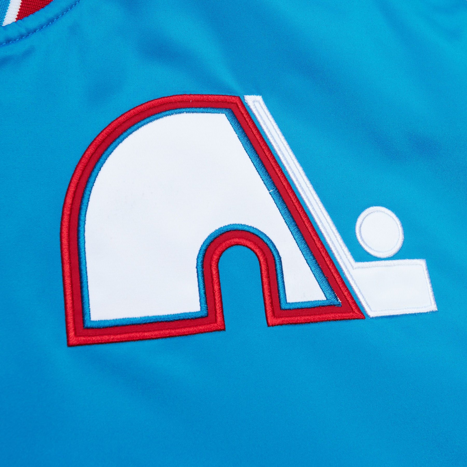 Quebec Nordiques Heavyweight Satin Jacket