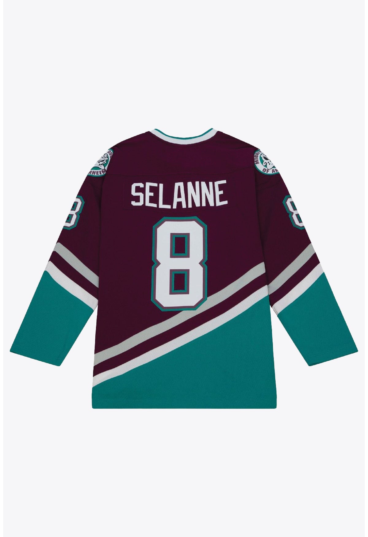 Blue Line Teemu Selanne Anaheim Ducks Dark 1996 Jersey