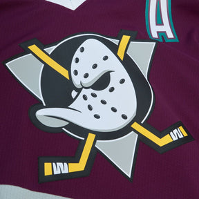 Blue Line Teemu Selanne Anaheim Ducks Dark 1996 Jersey