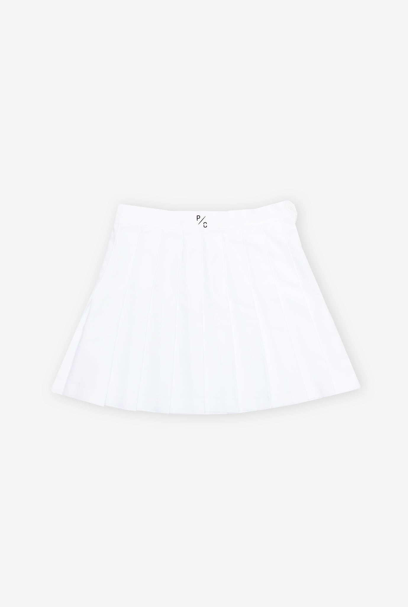Jupe de tennis à logo P/C - Blanc