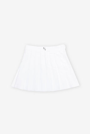 Jupe de tennis à logo P/C - Blanc