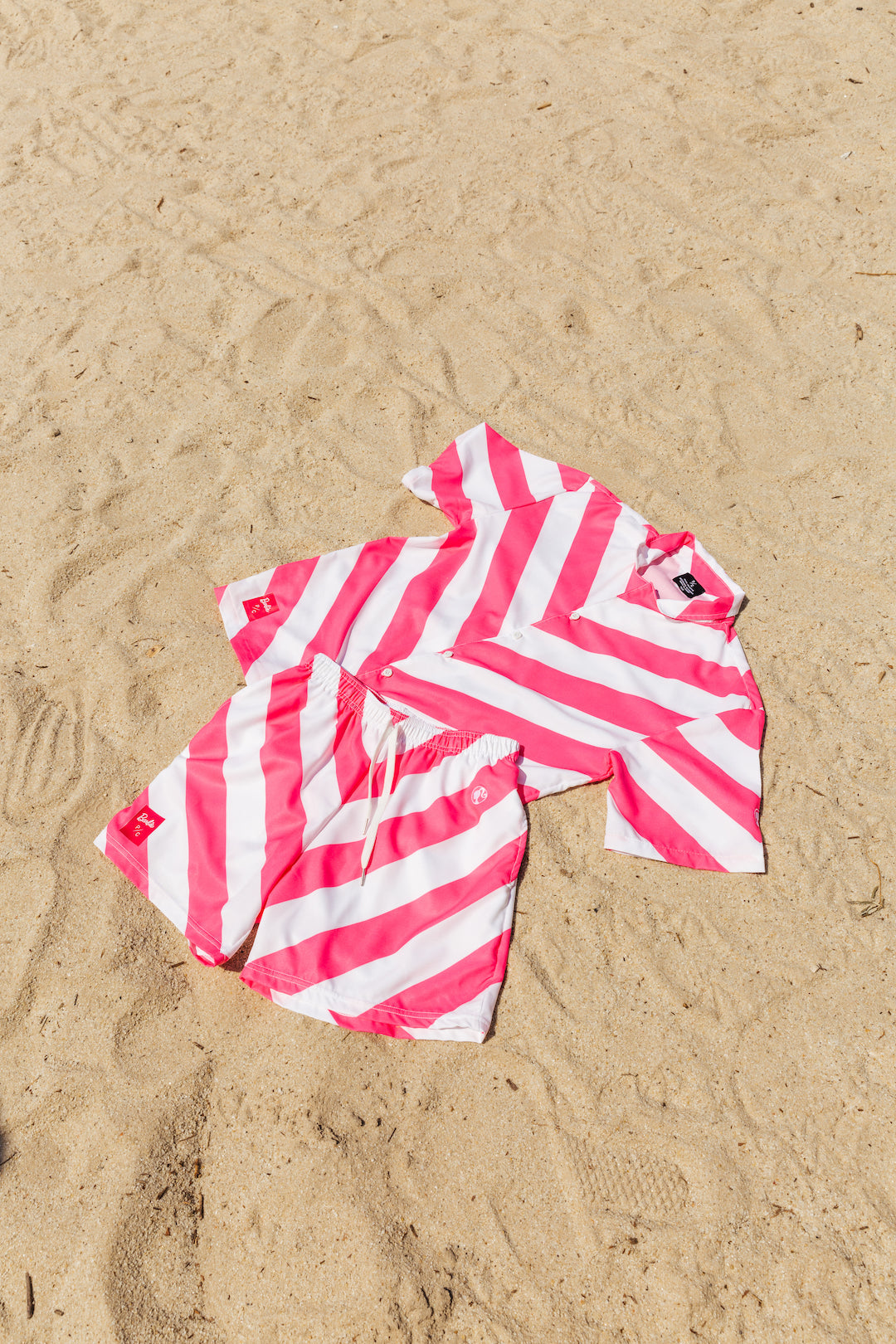 Barbie One Of A Kind Resort Shorts - Pink/White