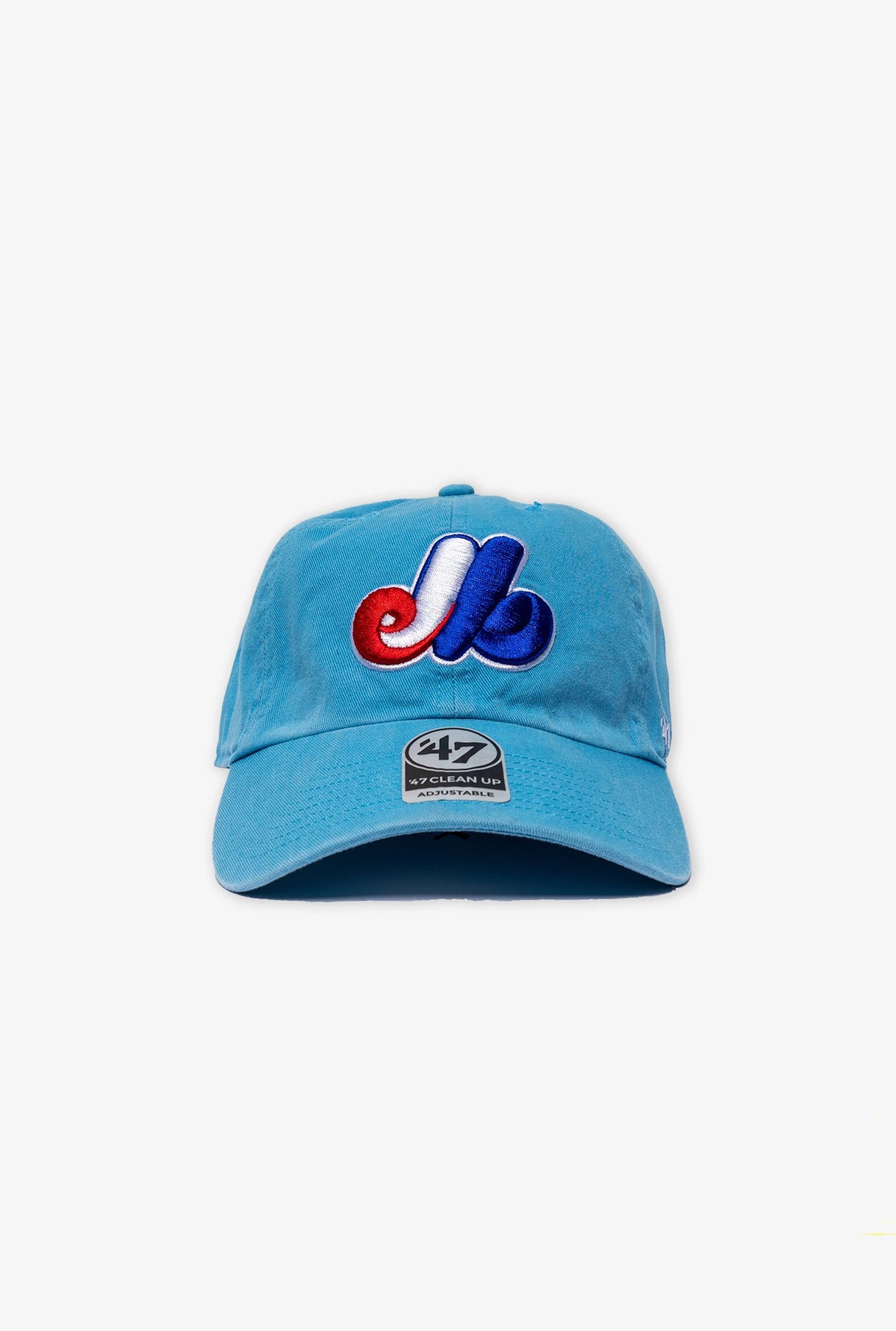 Montreal Expos Cooperstown Clean Up Cap - Light Blue