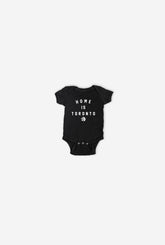 Home is Toronto Raptor Ball Onesie - Noir
