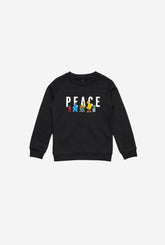 P/C x Sesame Street Pull ras du cou enfant - Noir
