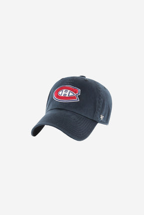 Montreal Canadiens Clean Up Cap - Navy