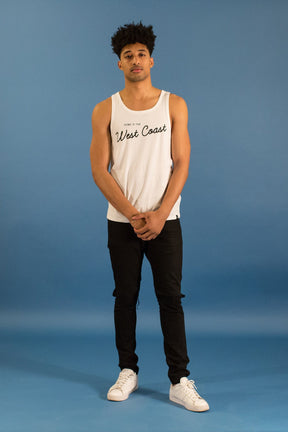 Home is the West Coast Tank - White